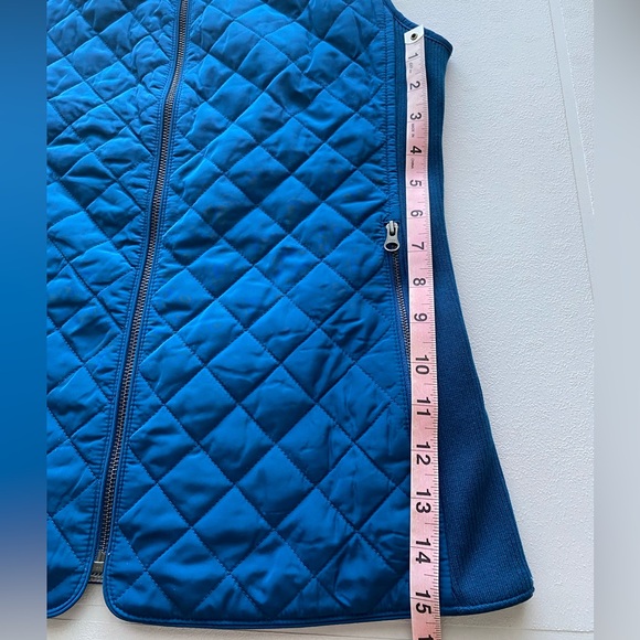 41 Hawthorn Quilted Women's Blue Vest size Small NWT - Picture 7 of 8